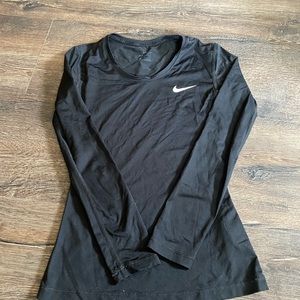 Women’s black Nike Dri-Fit shirt